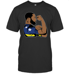 Strong Man Power King Flexing We Can Do It Men's T-Shirt - nikotee
