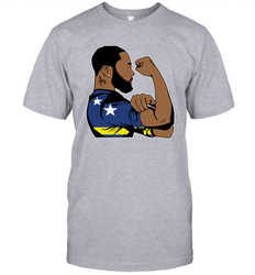 Strong Man Power King Flexing We Can Do It Men's T-Shirt - nikotee