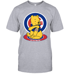 Pooh tattoos Chicago Cubs Men's T-Shirt - nikotee