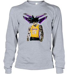 Songoku Ultra Instinct Kobe Bryant Lakers 24 Long Sleeve T-Shirt - nikotee