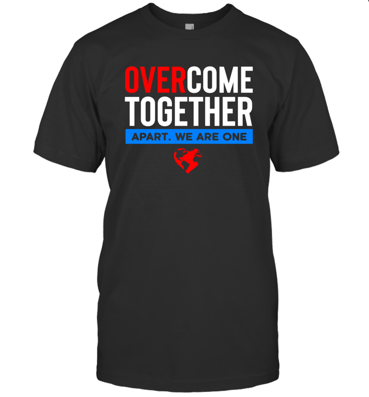Over Come Together Apart We Are One Men's T-Shirt - nikotee