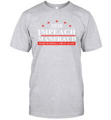 IMPEACH MANFRAUD MAKE BASEBALL GREAT AGAIN Men's T-Shirt - nikotee