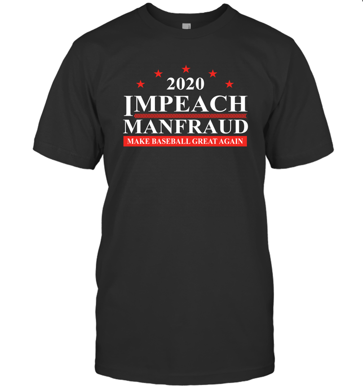 IMPEACH MANFRAUD MAKE BASEBALL GREAT AGAIN Men's T-Shirt - nikotee