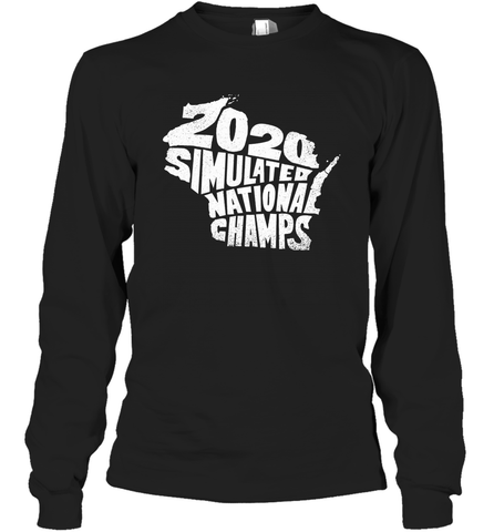2020 Simulated National Champs Long Sleeve T-Shirt - nikotee
