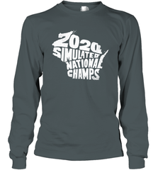 2020 Simulated National Champs Long Sleeve T-Shirt - nikotee