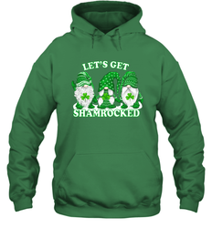 Gnomes let's get shamrocked St. Patrick's day Hoodie - nikotee
